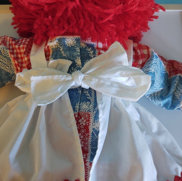 Handcrafted Raggedy Ann and Andy Dolls. - Picture 5 of 5